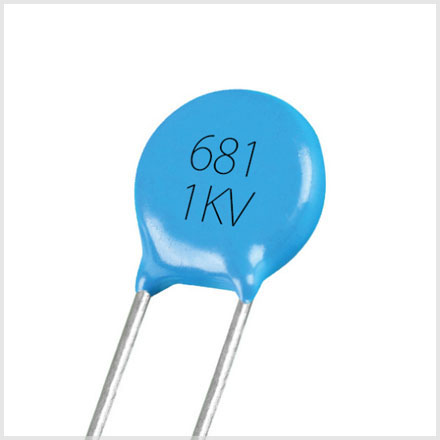 <b>Ceramic capacitor 681 1KV</b>