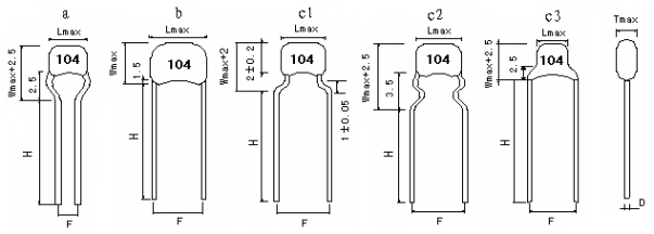Monolithic capacitor 104(图1)